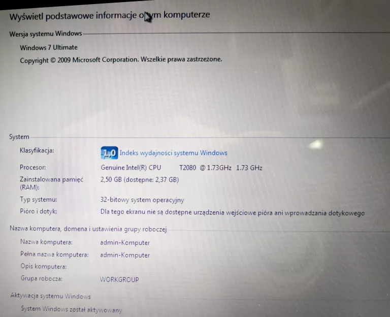 LAPTOP MEDION MIM2300  CZYTAJ OPIS