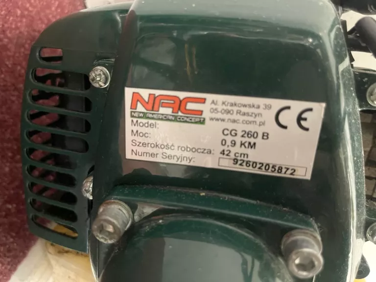 KOSA SPALINOWA NAC CG 260 B