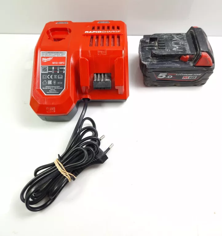 SZLIFIERKA KĄTOWA MILWAUKEE M18 CAG125X  ZESTAW