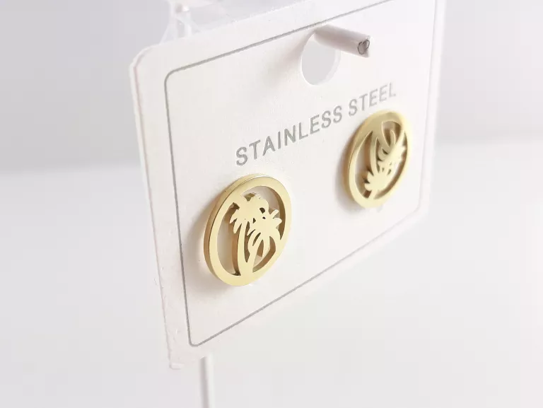 kolczyki-stal-pozlacana-palmy-w-okregu-sztyft-ean-gtin-5903678539313