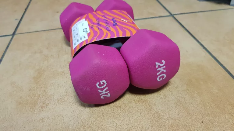 CIĘŻARKI/ HANTLE 2X 2 KG