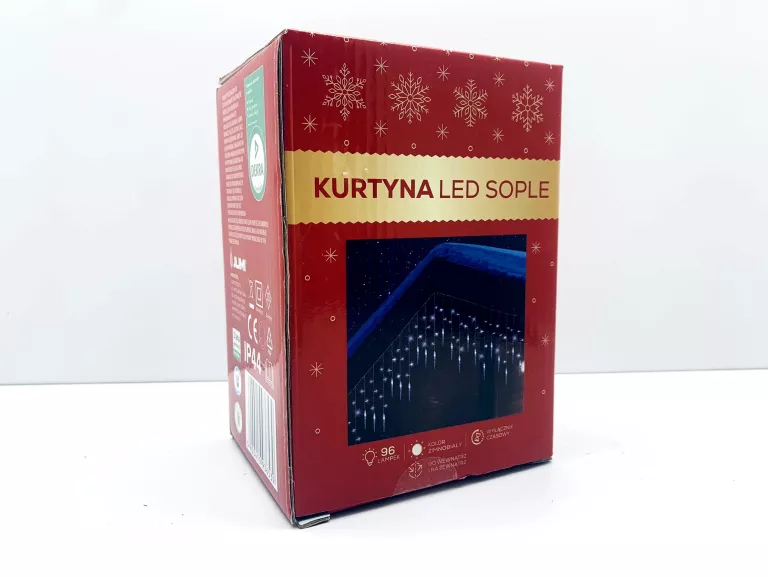 KURTYNA LED SOPLE DEKRA