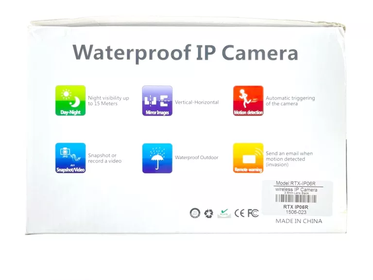 KAMERA ZEWNĘTRZNA IP WIFI P2P RTX IP06R