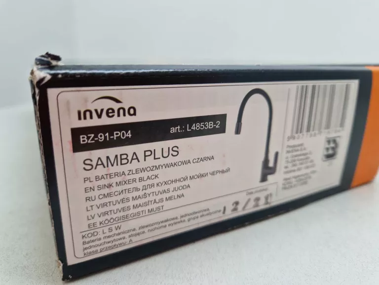 BATERIA ZLEWOZMYWAKOWA INVENA SAMBA PLUS