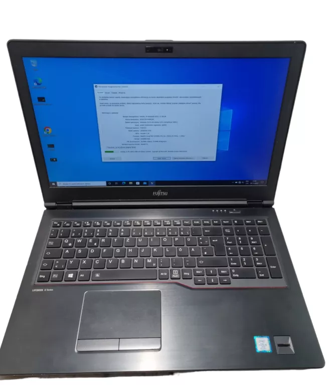 LAPTOP FUJITSU U758 I5-8350U 256SSD/8GB +ZASILACZ