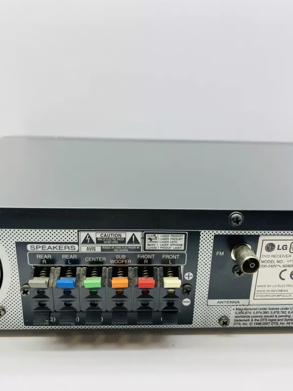KINO DOMOWE LG HT-305PH-DH DZIAŁA TYLKO RADIO