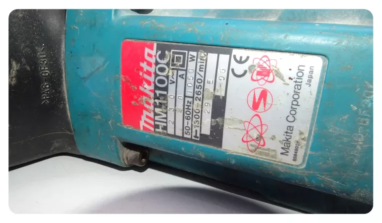 MŁOT WYBURZENIOWY MAKITA HM1100C CZYTAJ OPIS