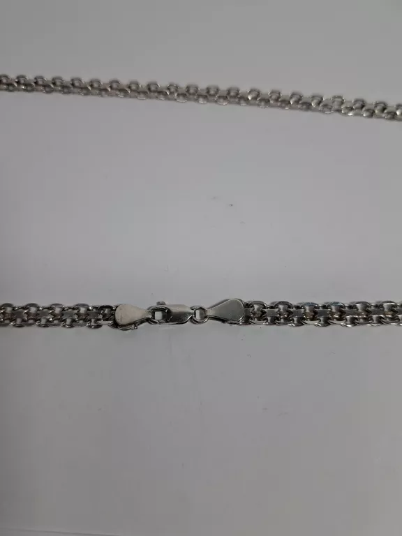 SREBRNY ŁAŃCUSZEK ! P925! 16,01G! DŁ.48CM