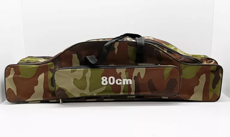 POKROWIEC WĘDKARSKI 80 CM Z AKCESORIAMI