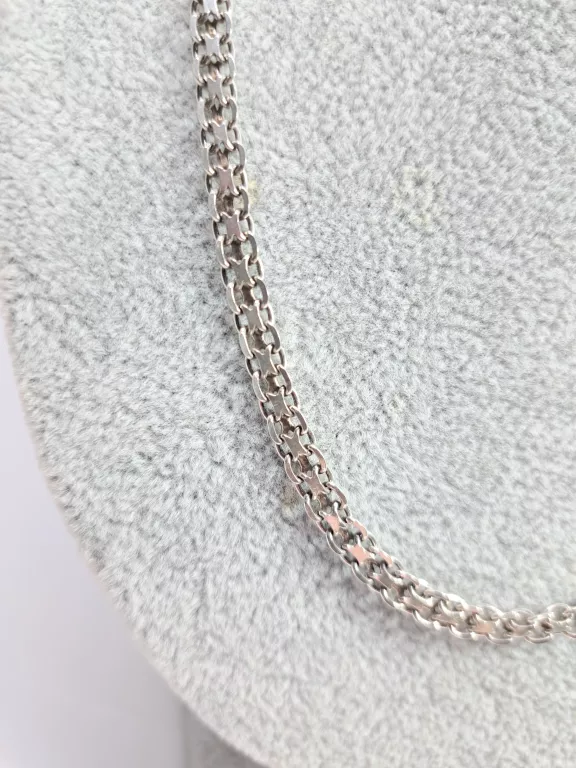 SREBRNY ŁAŃCUSZEK ! P925! 16,01G! DŁ.48CM