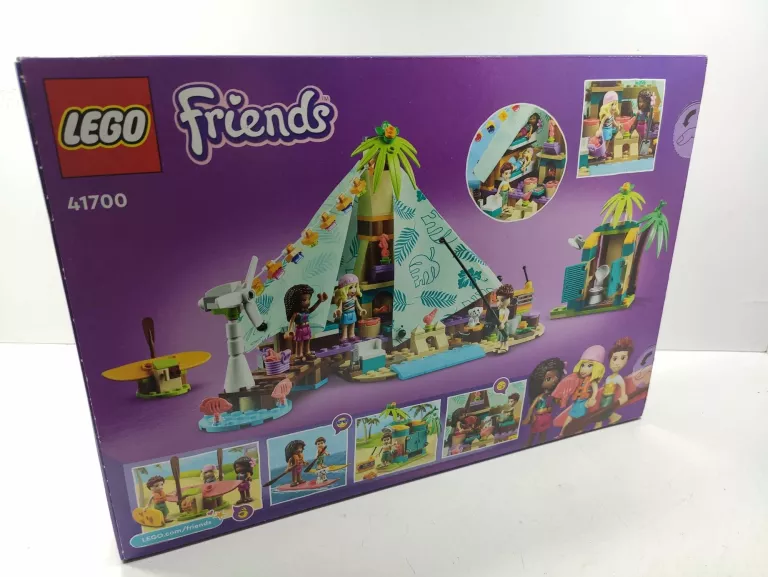 LEGO FRIENDS - LUKSUSOWY KEMPING NA PLAŻY 41700