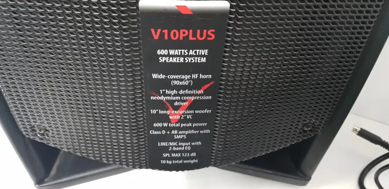 KOLUMNA PROEL V10 PLUS + MIKSER XENYX 1202FX