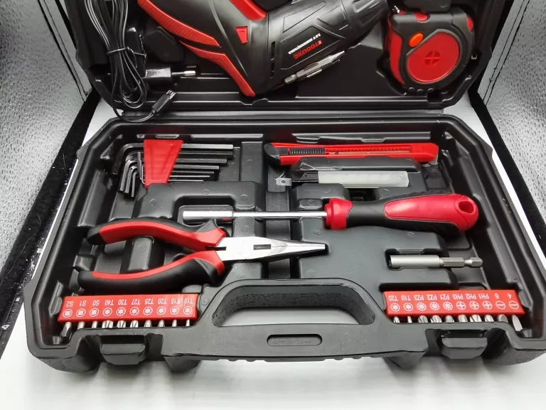 ZESTAW NARZĘDZI MINIWKRĘTARKA TOOLTEC 3,6V