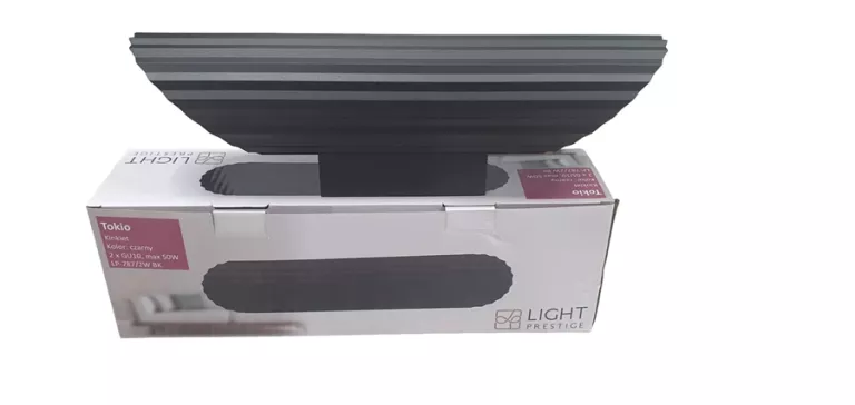 KINKIET TOKIO 2 CZARNY LP-787/2W BK LIGHT PRESTIGE