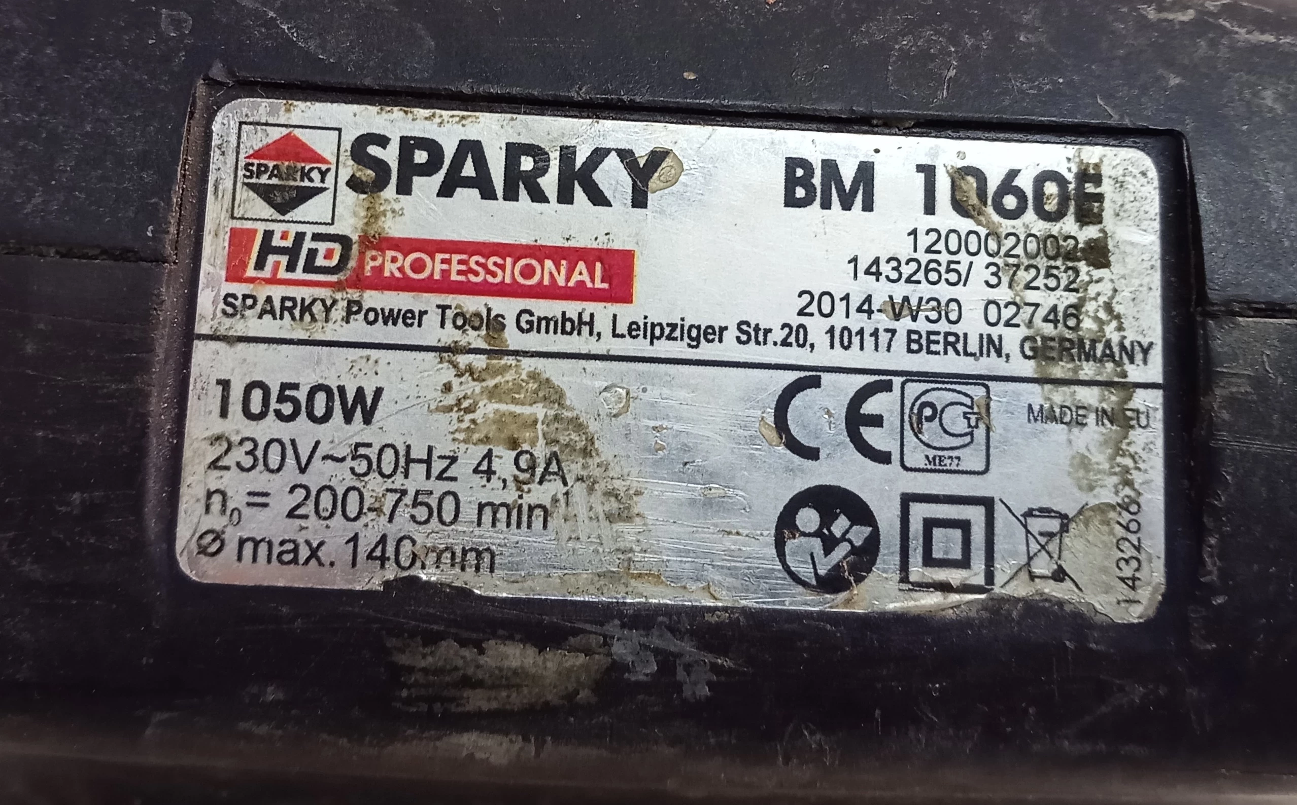mieszadlo-sparky-bm-1060e-stan-uzywany