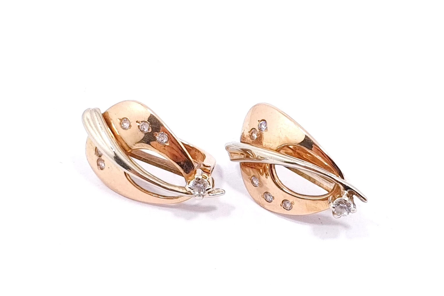 zlote-kolczyki-cyrkonie-zolte-biale-zloto-14ct-rodzaj-2205-2