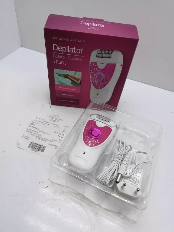 DEPILATOR GÖTZE & JENSEN LE500 KOMPLET
