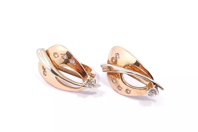 zlote-kolczyki-cyrkonie-zolte-biale-zloto-14ct-rodzaj-2205-2