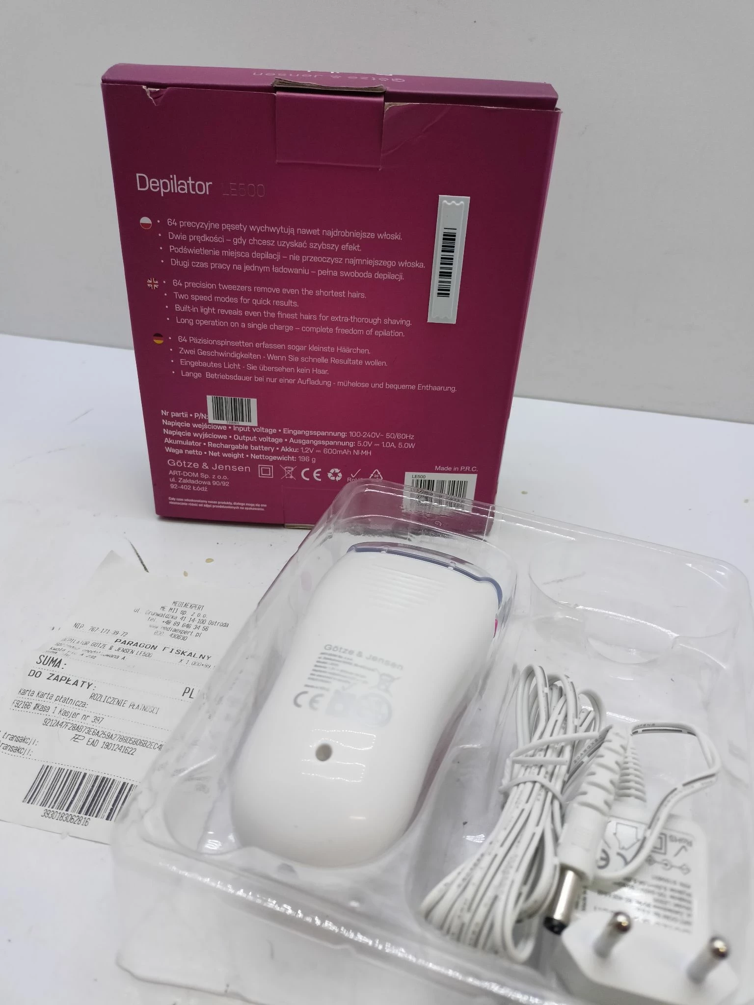 depilator-gotze-jensen-le500-komplet-zasilanie-akumulatorowe