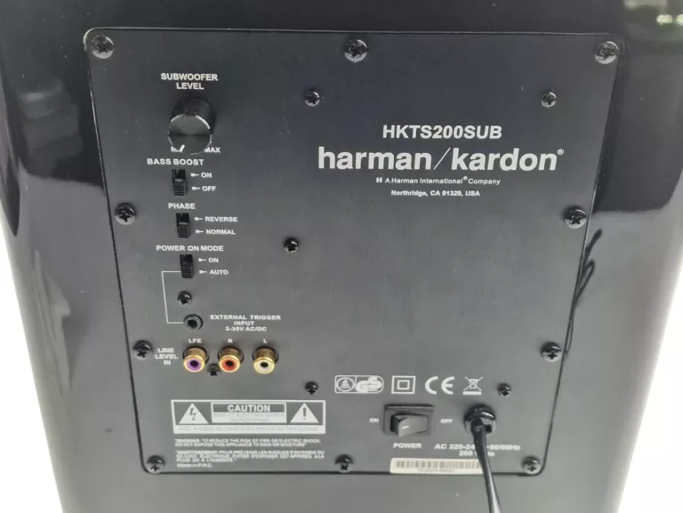 SUBWOOFER AKTYWNY HARMAN KARDON HKTS200SUB