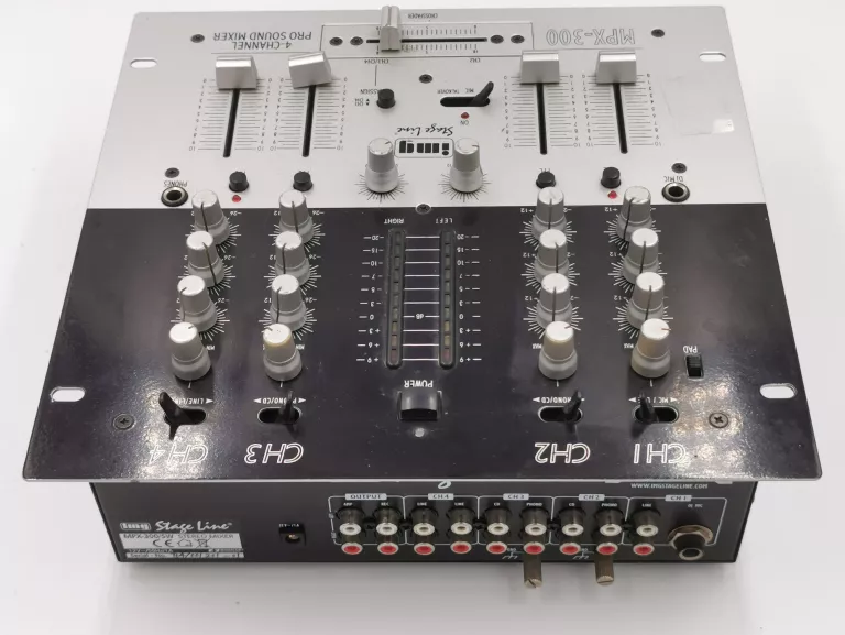 DJ MIKSER IMG STAGE LINE MPX-300/SW 4-KANAŁOWY