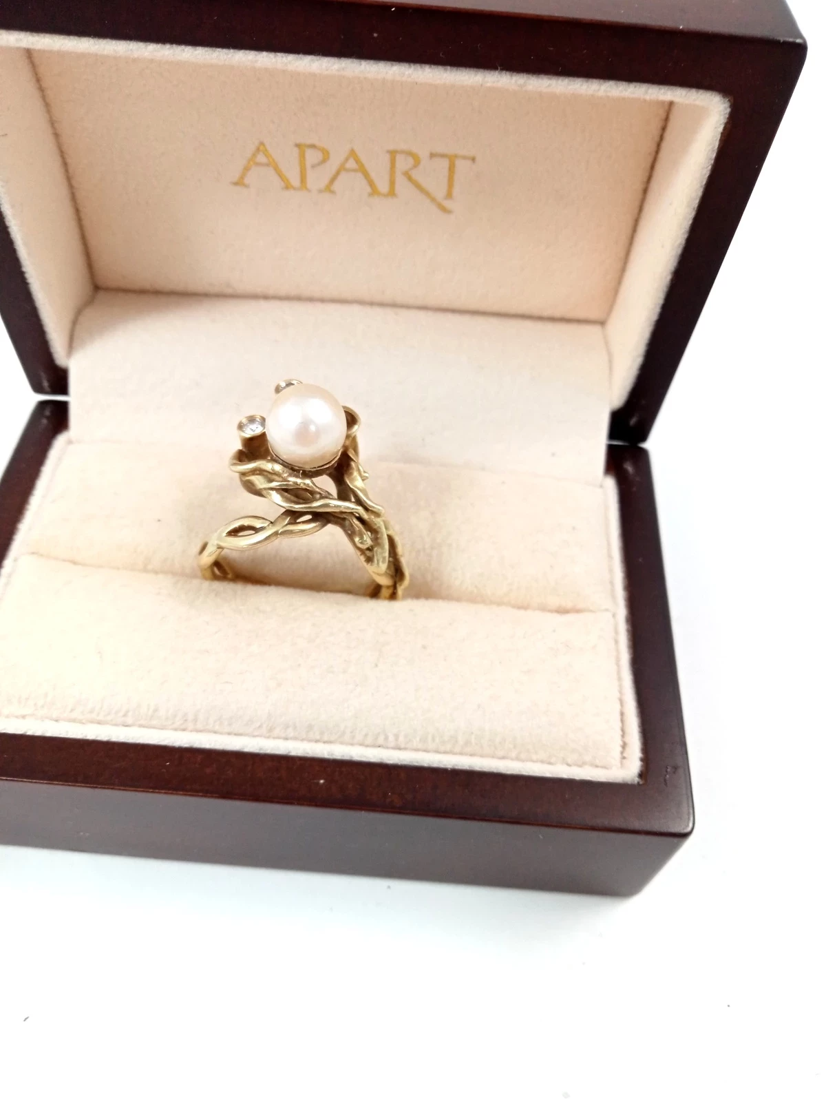 zloty-pierscionek-pleciony-z-perla-843g-pr585-r20-stan-uzywany