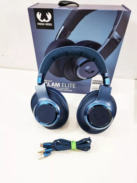 SŁUCHAWKI BT FRESH'N REBEL CLAM ELITE NIEBIESKIE