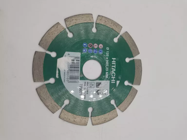 TARCZA DIAMENTOWA HITACHI 125X22,3 MM 773071