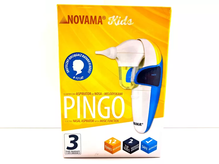 NOVAMA PINGO ELEKTRYCZNY ASPIRATOR DO NOSA