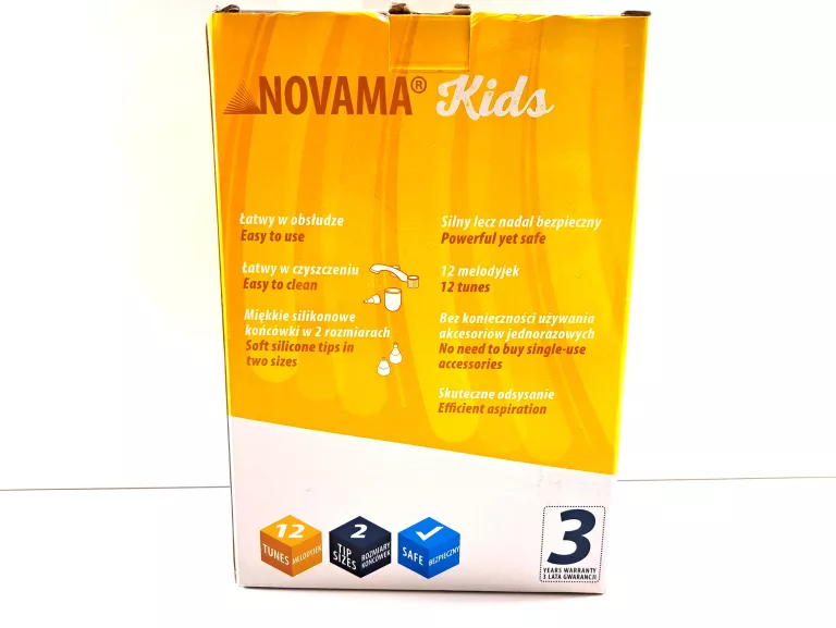 NOVAMA PINGO ELEKTRYCZNY ASPIRATOR DO NOSA