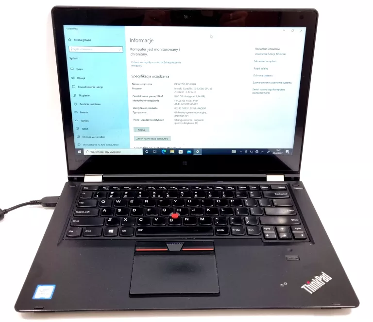 LENOVO YOGA 460 14 I5/RAM:8GB/SSD:250 DOTYKOWY