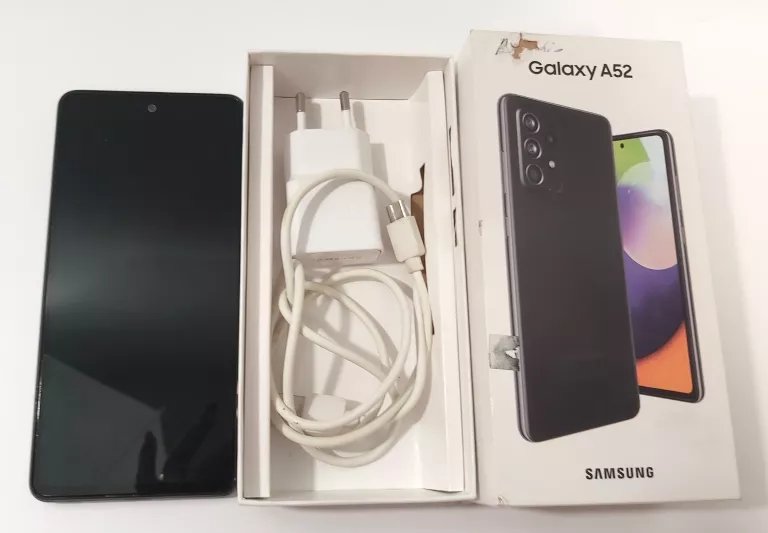 TELEFON SAMSUNG A52 6/128GB 5G KOMPLET