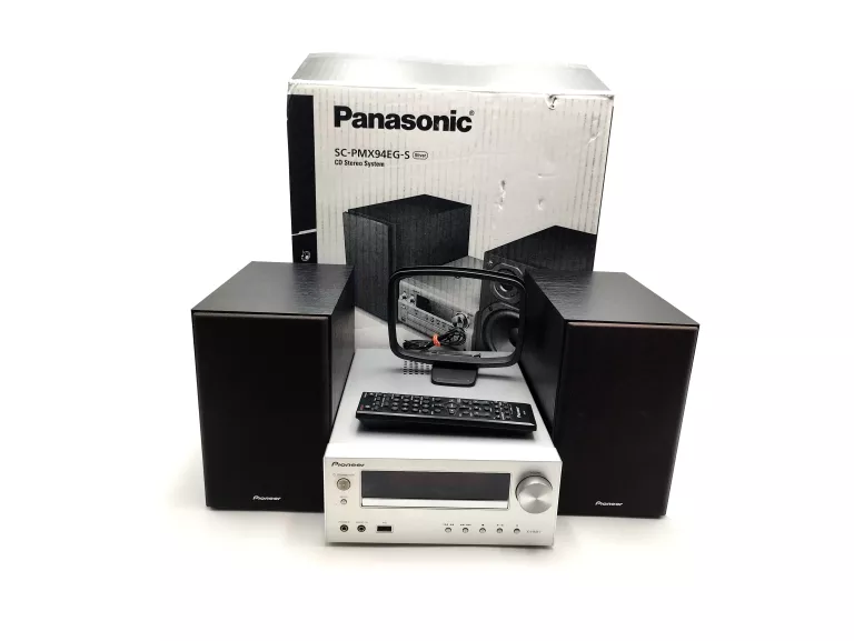 MINIWIEŻA STEREO PIONEER X-HM11-S USB CD FM/AM
