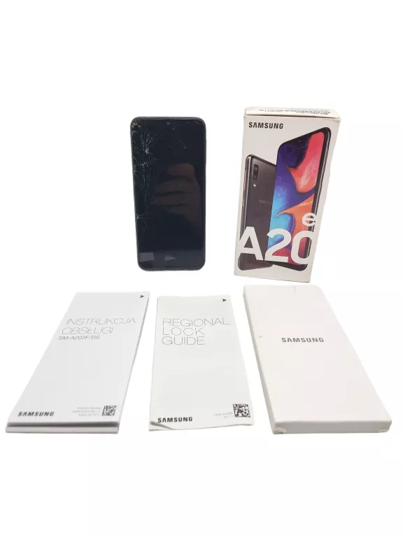 SMARTFON SAMSUNG GALAXY A20E 3 GB / 32 GB CZARNY