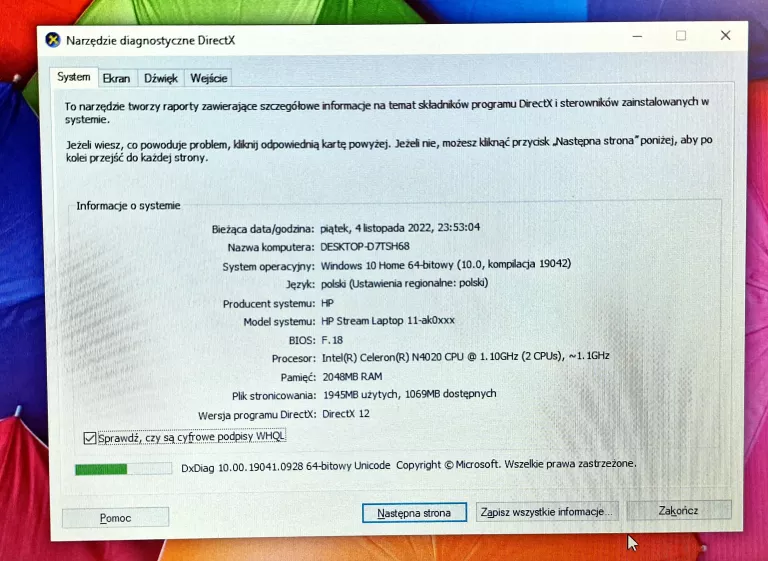 LAPTOP HP STREAM 11 14" 2 GB / 32 GB