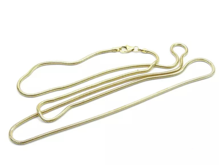 ZŁOTY ŁAŃCUSZEK ŻMIJKA 60 CM P.333 8,03G