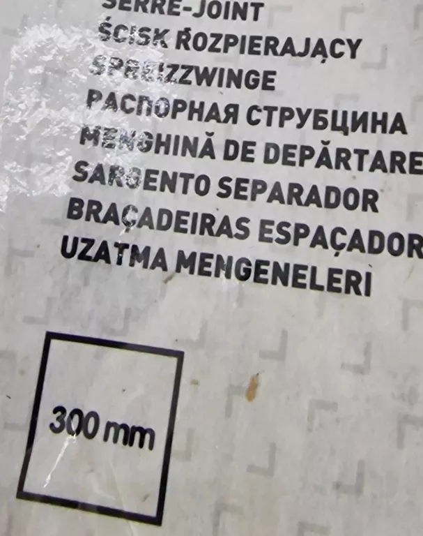 ŚCISK PODŁUŻNY 300X35MM