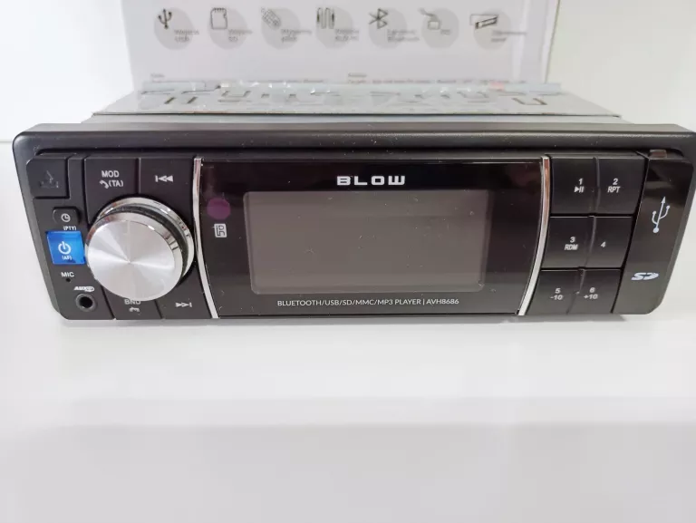 RADIO SAMOCHODOWE BLOW AVH8686 PUDEŁKO