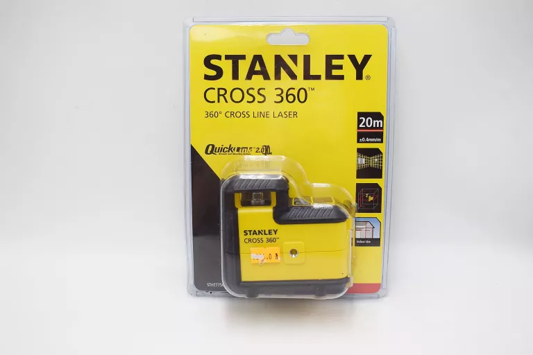 STANLEY LASER KRZYŻOWY POZIOMICA LASEROWA CROSS36