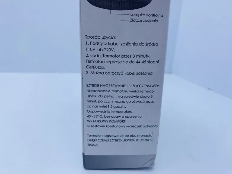 TERMOFOR ELEKTRYCZNY I ASSIST DO RĄK