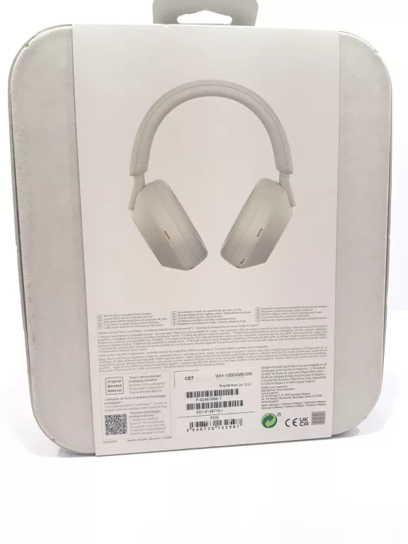 SŁUCHAWKI BEZPRZEWODOWE SONY WH-1000XM5 BIAŁE