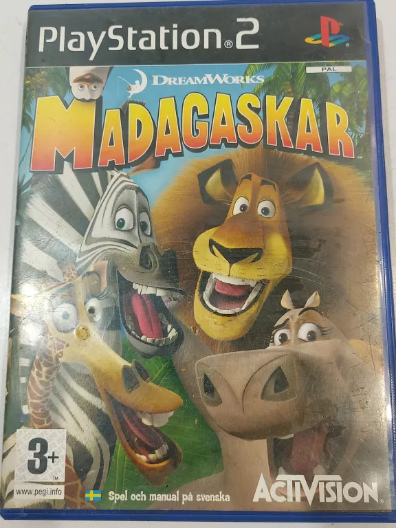 GRA MADAGASKAR PS2