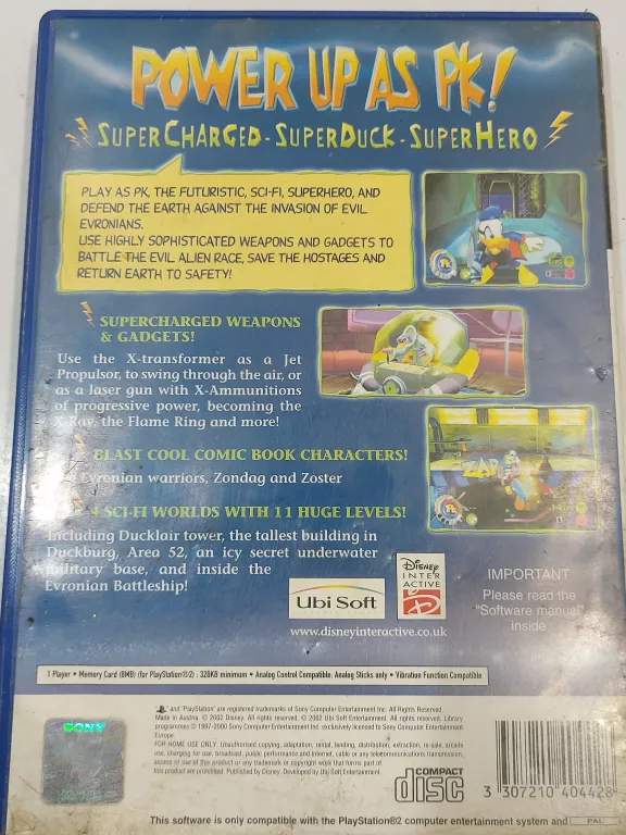 GRA DONALD DUCK PS2