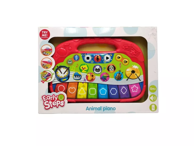 ZABAWKOWE PIANINO EARLY STEPS ANIMAL