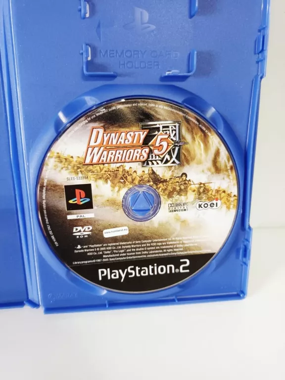 GRA PS2 DYNASTY WARRIORS 5