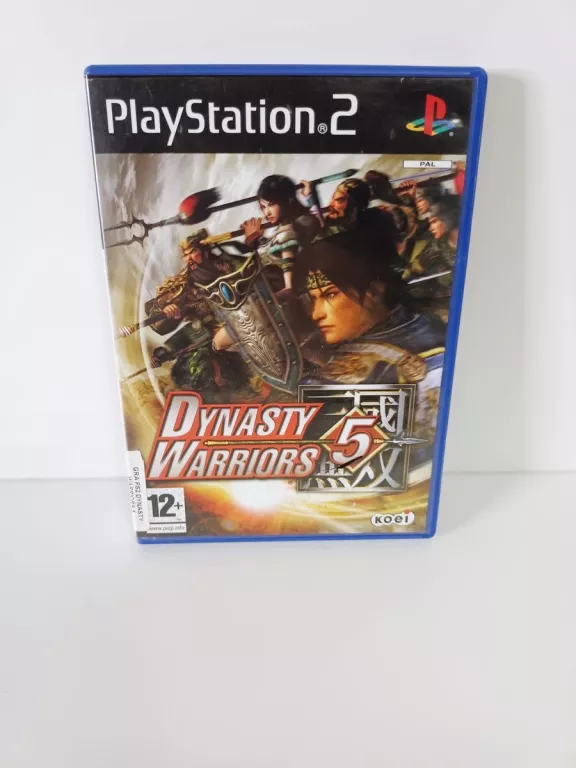 GRA PS2 DYNASTY WARRIORS 5