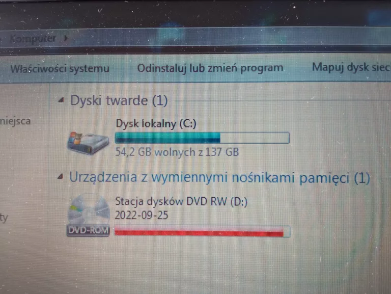 LAPTOP HP 8510W CORE 2 DUO 4GB RAM 150GB HDD