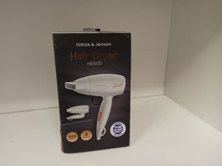 SUSZARKA GOTZE JENSEN HD500 1600W PUDEŁKO