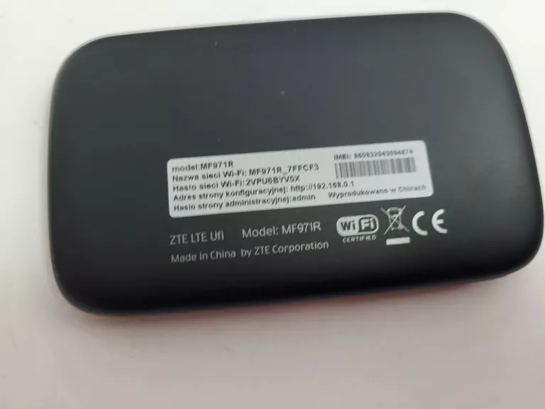 ROUTER MOBILNY ZTE MF971R KOMPLET