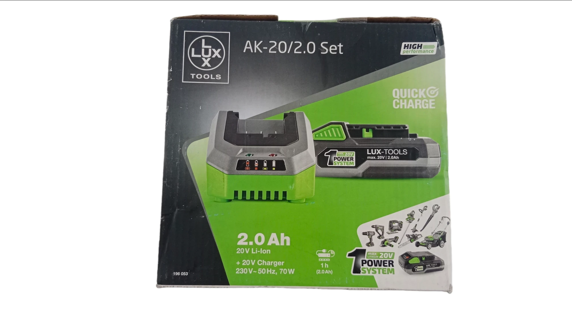 LUXTOOLS AKUMULATOR 20V 2AH Akumulatory do elektronarzędzi Loombard.pl